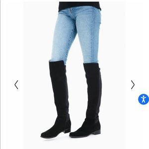 Blondo Black Suede Waterproof Velma Boots